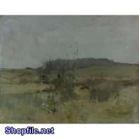 TSD3686 - Tranh sơn dầu vườn cây tươi tốt